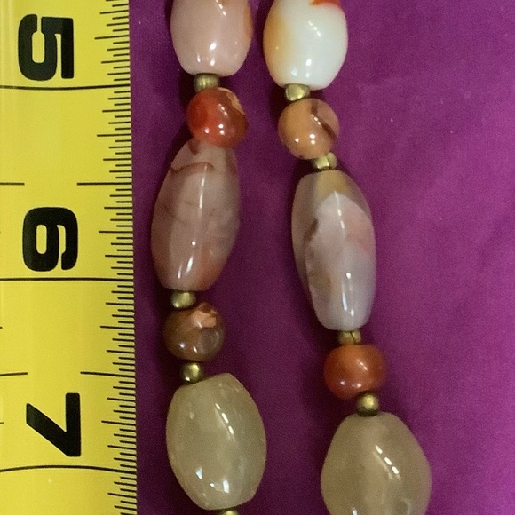 Polished Stone Necklace - Picture 2 of 3